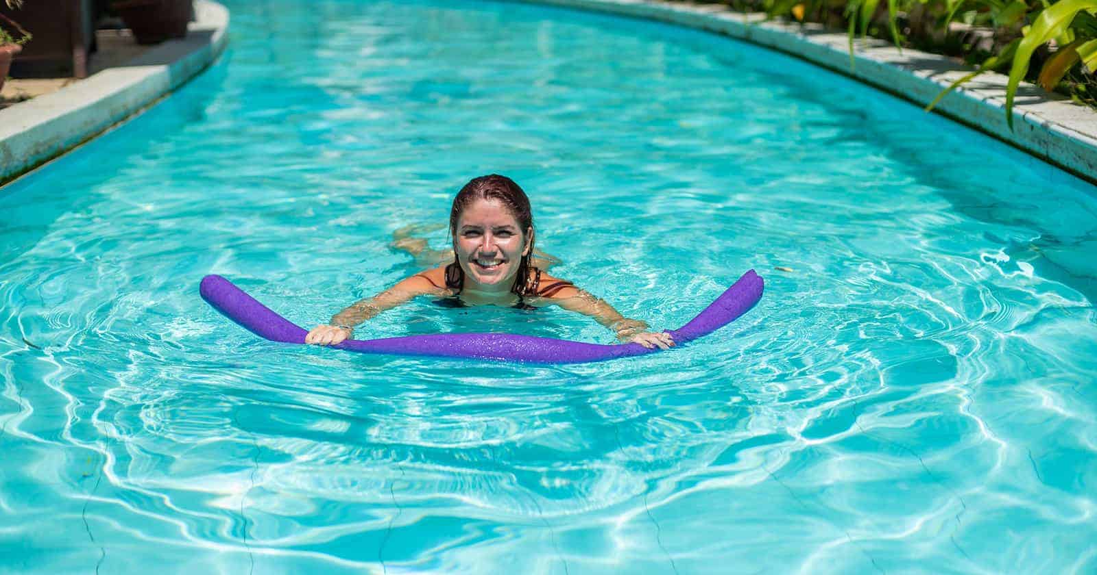 Flex Connex 3 Pack 60 Inch x 3.5 Inch Jumbo Swimming Pool Noodle Fat Foam Multi-Purpose Noodle Multi 