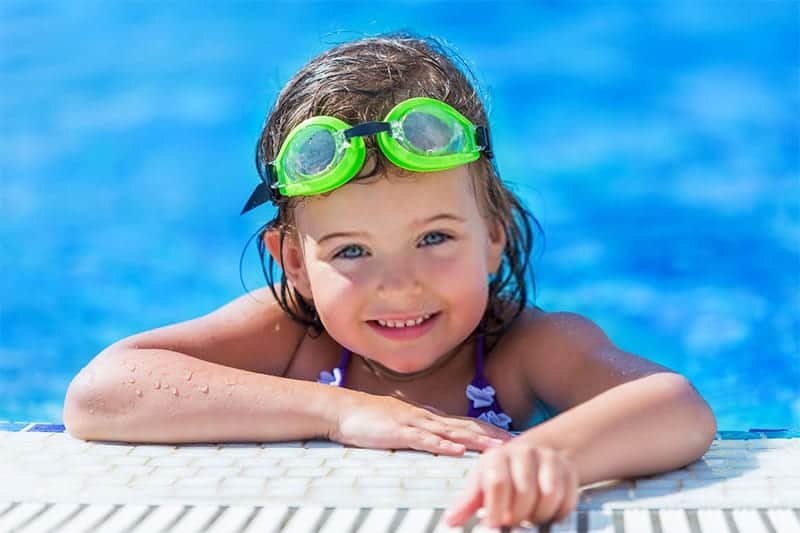 Swimming Goggles for Kids Children Anti Fog & UV S15 Blue Dinosaur Ages 3-8 