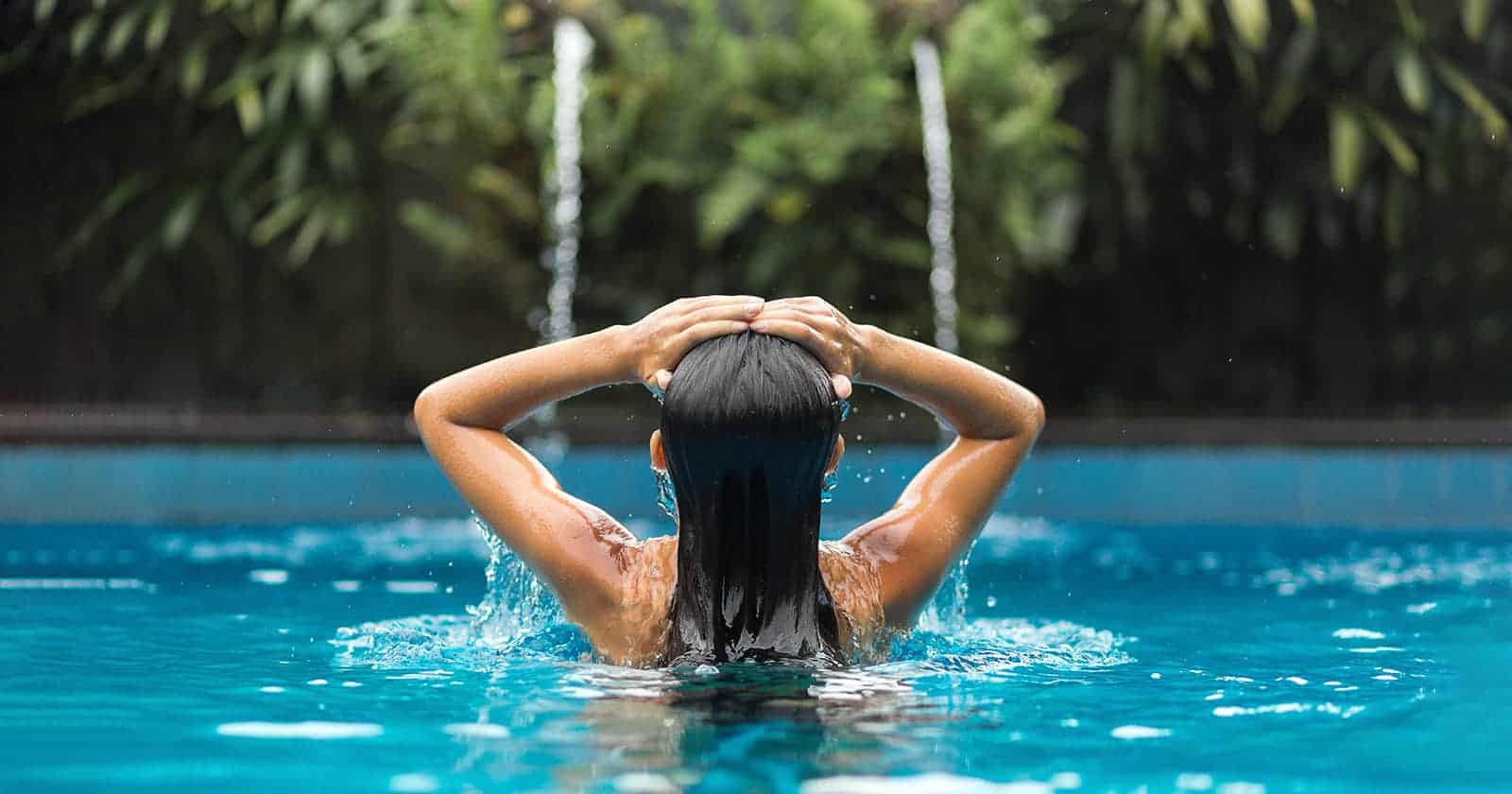 how to protect hair from chlorine
