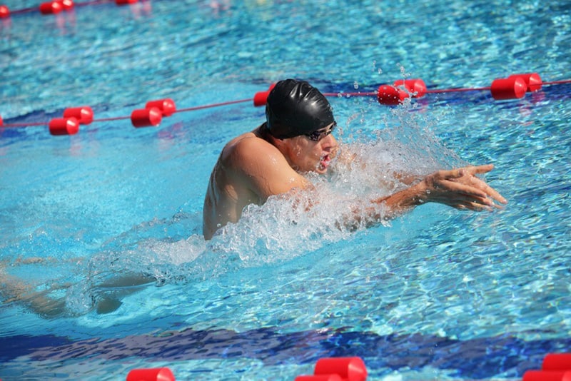 breaststroke swimming