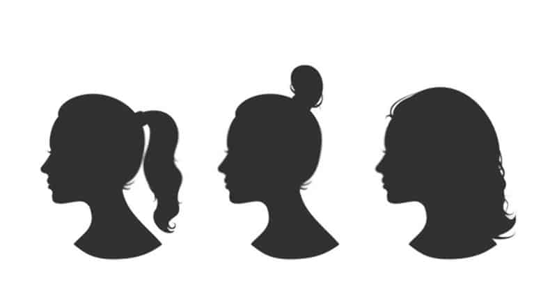 different hairstyles