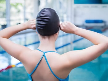 why you should wear a swim cap